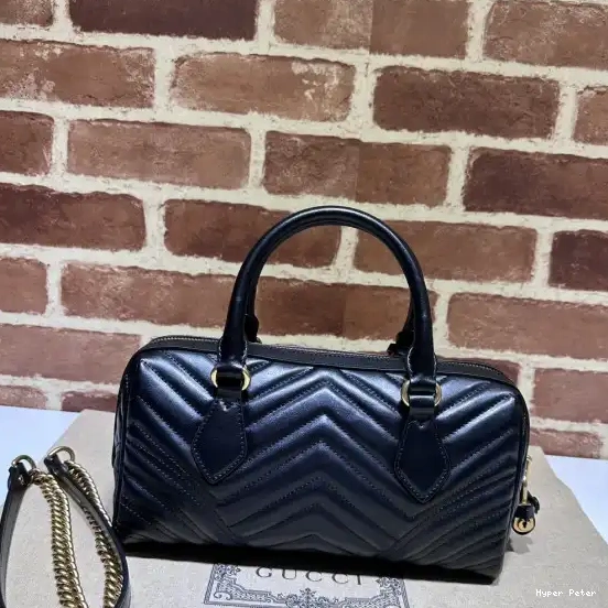 Hyperpeter small BAG GUCCI HANDLE TOP MARMONT 0701